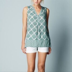 Boden Hotchpotch Blouse 12 EUC